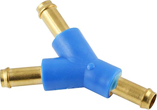 Fittingteile - Mini Y-Schlauchverbinder Verteiler für PVC-Pneumatikschläuche Steckverbinder (Ausführung: Y-Verbinder - Schlauch Ø innen: 6 mm) von fittingteile