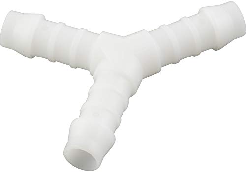 Fittingteile - Y-Schlauchverbinder aus Kunststoff POM Weiß für Druckluft Wasser Kraftstoff (Ausführung: Y-Verbinder - Schlauch Ø innen: 19 mm) von fittingteile