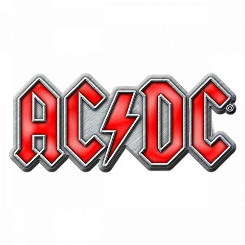 for-collectors-only AC/DC Anstecker Red Logo Pin Badge Button Anstecknadel von for-collectors-only