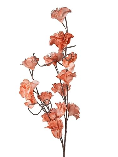 formano Deko Blüte Deko Blume Kunstblume Blütenzweig 106cm lachs von formano