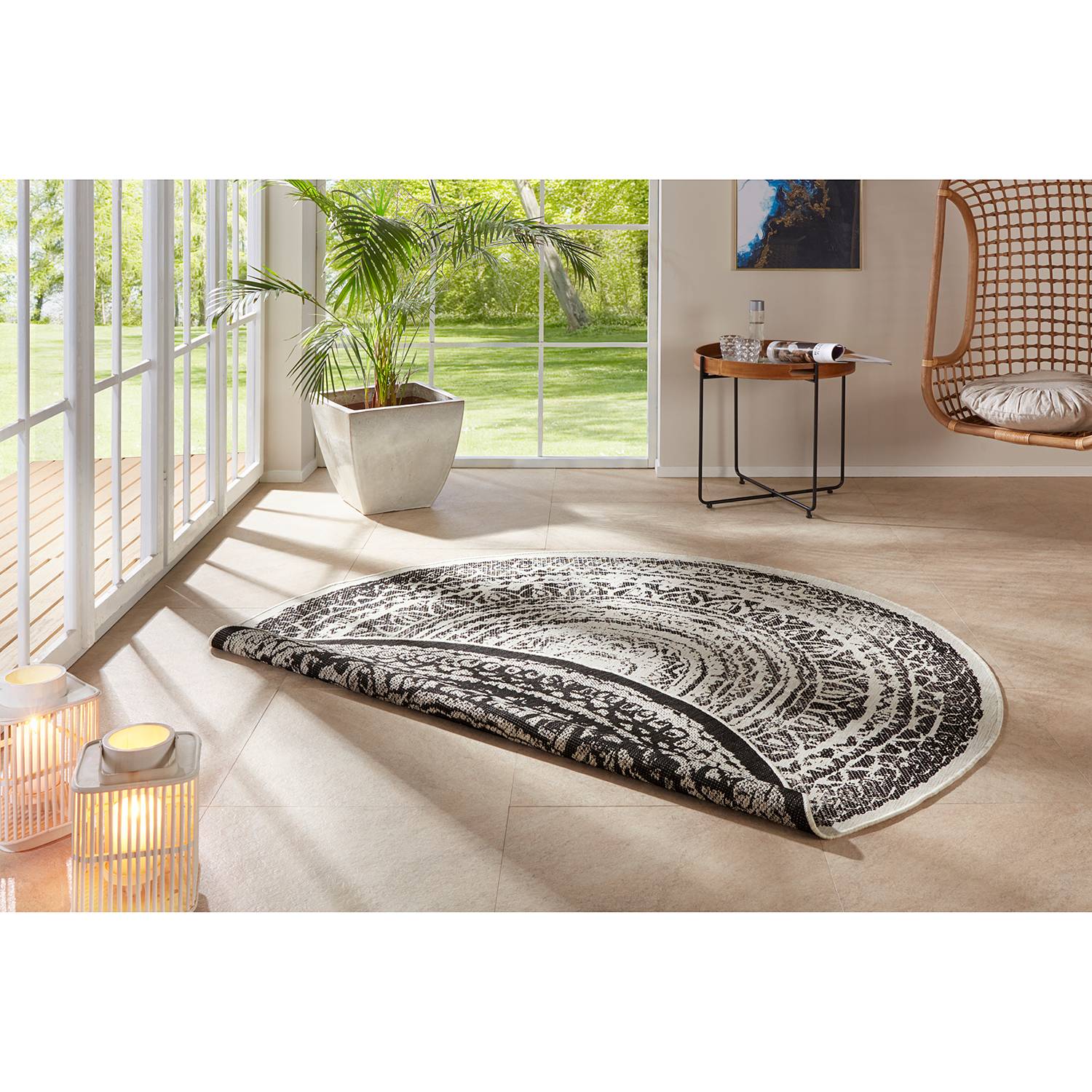 In-/Outdoor Wendeteppich Rosica von freundin Home Collection