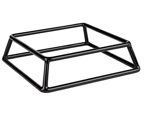 Buffetständer"MULTI" aus Metall mit schwarzer Antirutschgummierung ummantelt für mehr Standfestigkeit, stapelbar, verschiedene Größen wählbar | SUN (A2 - Höhe: 8 cm) von getgastro