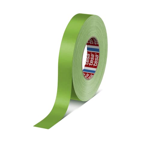 tesa band 4651 Premium leistungsstarkes Gewebeband versch. Breiten und Farben (50 m x 25 mm, grün) von gws
