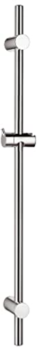 hansgrohe Unica - Duschstange 72cm, Brausestange mit verstellbarer Duschkopfhalterung, variabler Bohrlochabstand: 400 - 670 mm, Chrom von hansgrohe