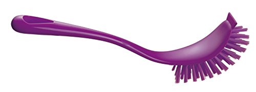 haug bürsten - Rondo Spülbürste - Farbe: Plum - Maße: 24 x 4 x 2,5 cm - Form: Oval - Material: Nylon 6,6 - Made in Germany von haug bürsten
