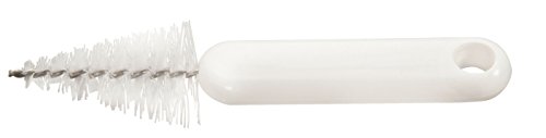 haug bürsten - Spritztüllenbürste - Maße: 145 x Ø3/Ø28 mm - Farbe: Weiß - Hygienestandard: HACCP, Lebensmittelkonfrom - Made in Germany von haug bürsten