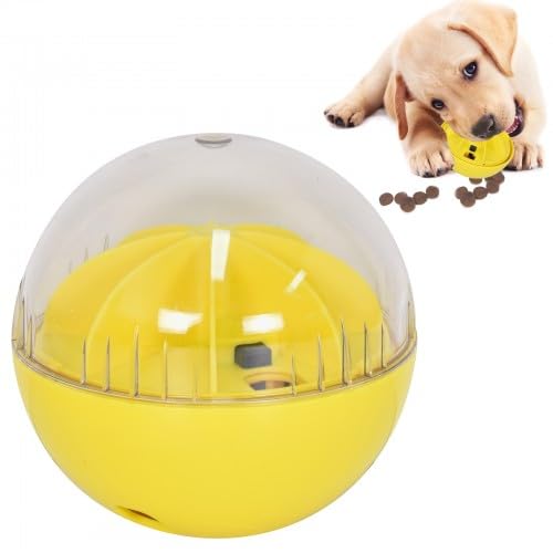 Hundefutter Ball, Hunde Futtebälle Spender, Futterspielzeug Intelligenz, Snackball Gross 14.3cm, Leckerli Ball für Hunde Katze Haustier von heavenlife