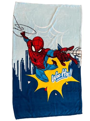 Spiderman | Soft Touch Decke | Plaid Coral | 100 x 150 | Marvel von Hermet