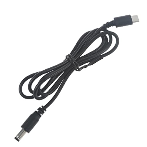 USB C/Typ C auf 12 V 5,5 x 2,1 mm Netzteilkabel für WLAN-Router, Lautsprecher, CCTV-Kamera, Laptop, LED-Licht, Lüfter, Router, Netzteil 12 V 2,5 von hero-s