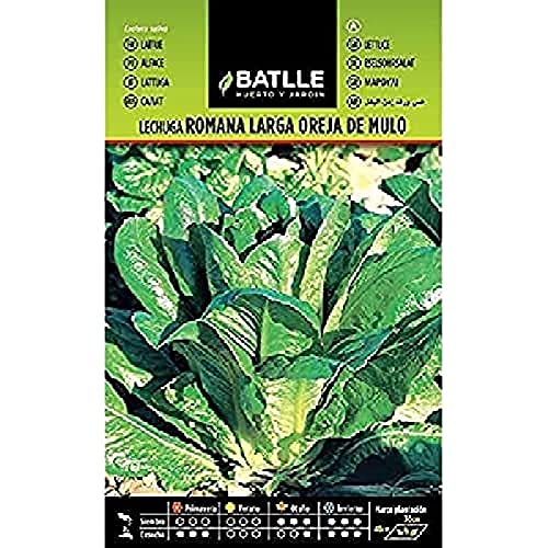 Batlle Gemüsesamen - Römersalat - oreja de mulo (5600 Samen) von Semillas Batlle