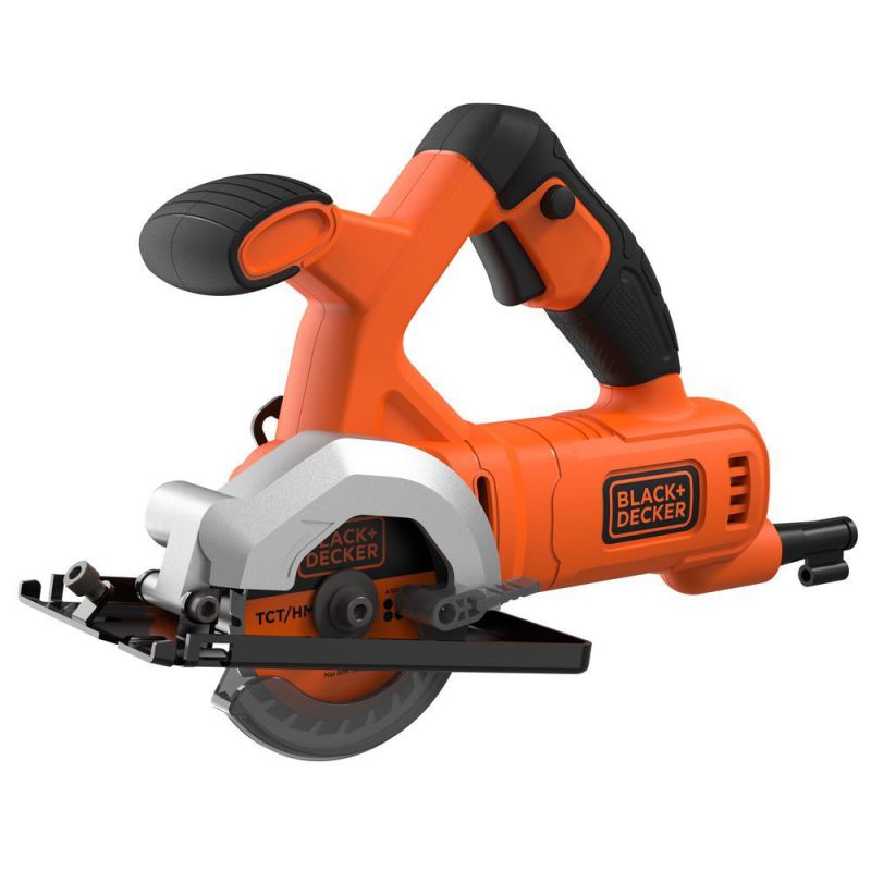 Black + Decker 400W Kompakt-Handkreissäge, 27mm max. Schnitttiefe - BES510-QS von Black & Decker