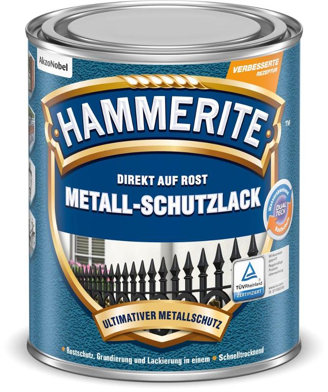 HAMMERITE Struktur-Effekt Silbergrau 750ml - 5087665 von Hammerite