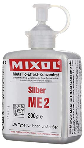 Mixol 200 ml Nr. ME2 Silber Universal Abtönfarbe Konzentrat von Mixol