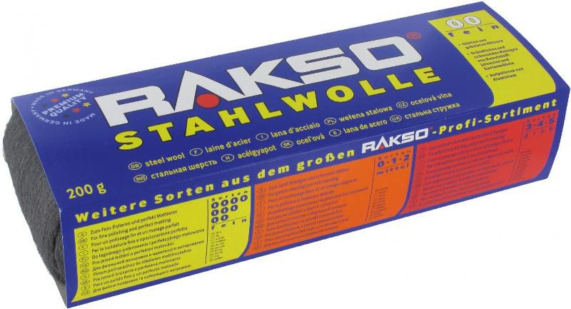 TRIUSO Stahlwolle Nr. 3, 200g - STW3 von Triuso