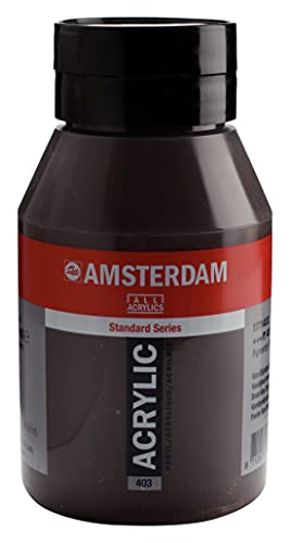 Talens AMSTERDAM Acrylfarben, 1000 ml Flasche, 403 Van Dijckbraun von Amsterdam