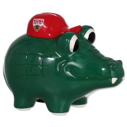 VfB Stuttgart Sparschwein "Sparfritzle" Spardose aus Keramik Handbemalt Maße ca. 17 x 9x 12 cm GESCHENK von VfB Stuttgart