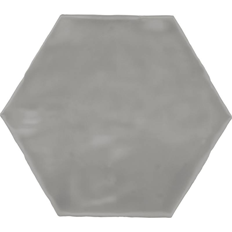 Wandfliese Artisa Hexagon Steingut Mist Glasiert Glänzend 15 cm x 17,5 cm