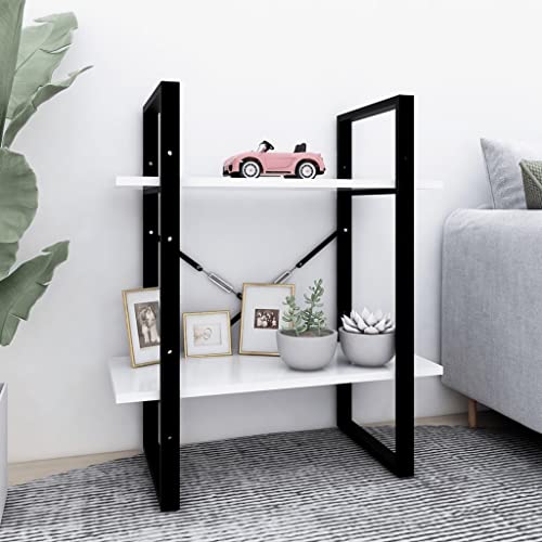 homiuse Metallregal Weiß Leiterregal 60x30x70 cm Bücherregal Wand Kinder Bücherregal Regal Schmal Badschrank Schmal Würfelregal Kellerregal Leicht Zu Reinigen Book Shelf von homiuse