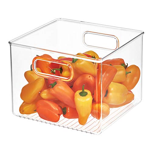 iDesign 71230 Cabinet/Kitchen Binz Aufbewahrungsbox, großer Küchen Organizer aus Kunststoff, durchsichtig , von InterDesign
