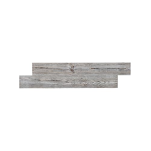 iWerk® – Holzpaneele grau | Wandpaneele selbstklebend in Steinoptik | Moderne Holzverkleidung für Wohnzimmer, Schlafzimmer & Flur | Wand - und Deckenpaneele in 3D Betonoptik – Design „Old Stone" von iWerk