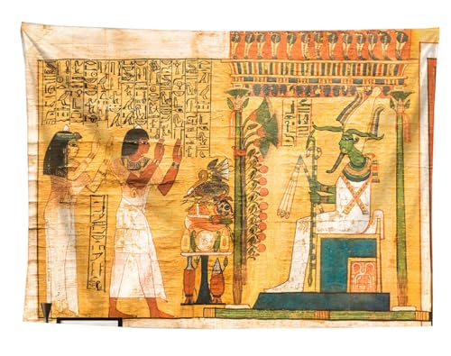 izielad ägyptische Wandteppiche Alte ägyptische Zivilisation Pharao König Hieroglyphische Vintage Alte Kultur Wandbehang für Schlafzimmer Wohnzimmer Wohnheim Dekor 150X200CM 59X78.7IN von izielad