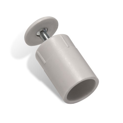 jarolift Anschlagstopper Rollladenstopper für Rollladenendleiste Rollladenzubehör aus Kunststoff, Länge 30 mm, Weiß von jarolift