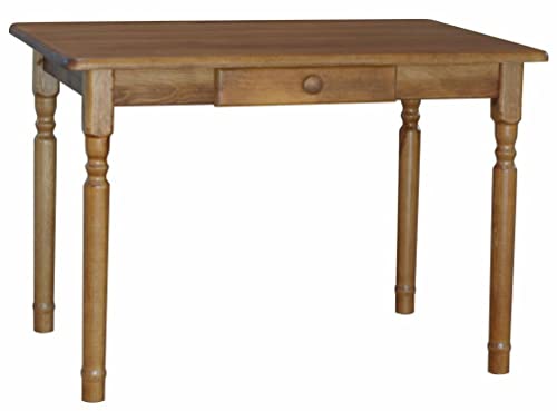 k koma Holz Esstisch Küchentisch Schublade Tisch Kiefer massiv Restaurant Tische NEU Eiche (50 x 100) von k koma
