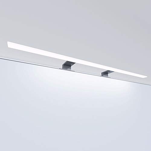 LED Badleuchte Badlampe Spiegellampe Spiegelleuchte Schranklampe Aufbauleuchte, Länge:800mm, Farbe:tageslichtweiss von kalb Material für Möbel