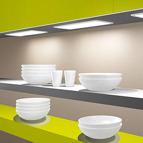 LED Unterbauleuchte Küchenleuchte Panel Küche Unterbaustrahler dimmbar, Auswahl:600mm neutralweiß von kalb Material für Möbel
