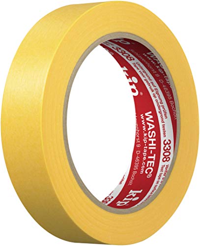 KIP 3308 Washi-Tec® PLUS Goldkrepp® FineLine-Tape 24 mm | Rolle von kip