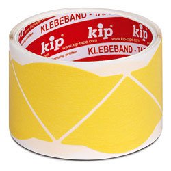 Kip 308-99 Gelbkrepp für scharfe Linien (60 Fineline Ecken pro Rolle) von kip