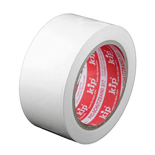 Kip 317 PVC-Schutzband glatt weiß 50mm x 33m 317-55 von kip