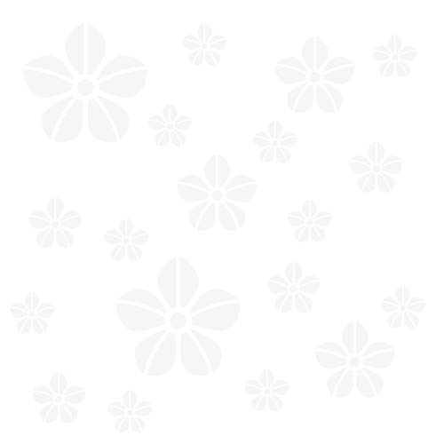 kleb-Drauf® | 19 Blumen | Weiß - glänzend | Wandtattoo Wandaufkleber Wandsticker Aufkleber Sticker | Wohnzimmer Schlafzimmer Kinderzimmer Küche Bad | Deko Wände Glas Fenster Tür Fliese von kleb-drauf.de
