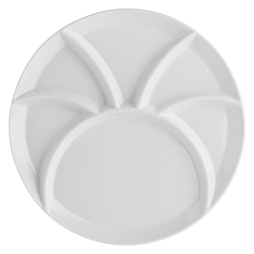 la Porcellana Convivio Fondue/Teileplatte, 26 GB, Weiß von la Porcellana