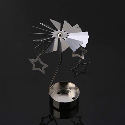 lijun Rotary Spinning Teelicht Kerze Metall Teelichthalter Karussell Home Decor Geschenk von lijun