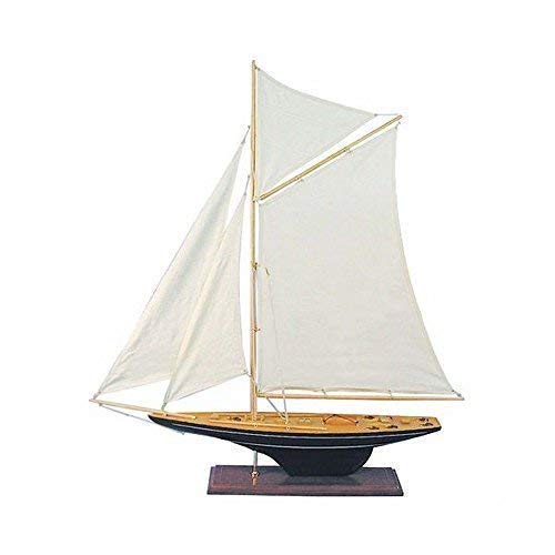 linoows Modell Segelschiff, Segelyacht, Gaffel Yacht, Modell Einer Yacht um 1890 von linoows