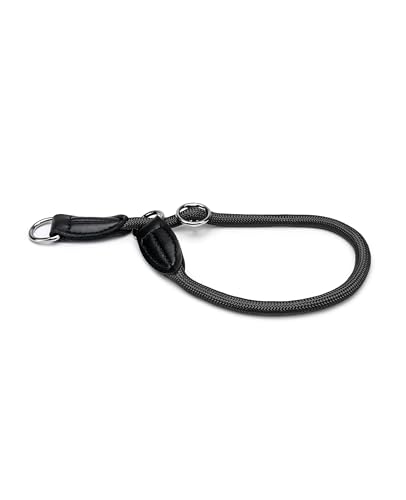 lionto Hundehalsband Retrieverhalsband Dressurhalsband, Länge 50 cm, schwarz von lionto