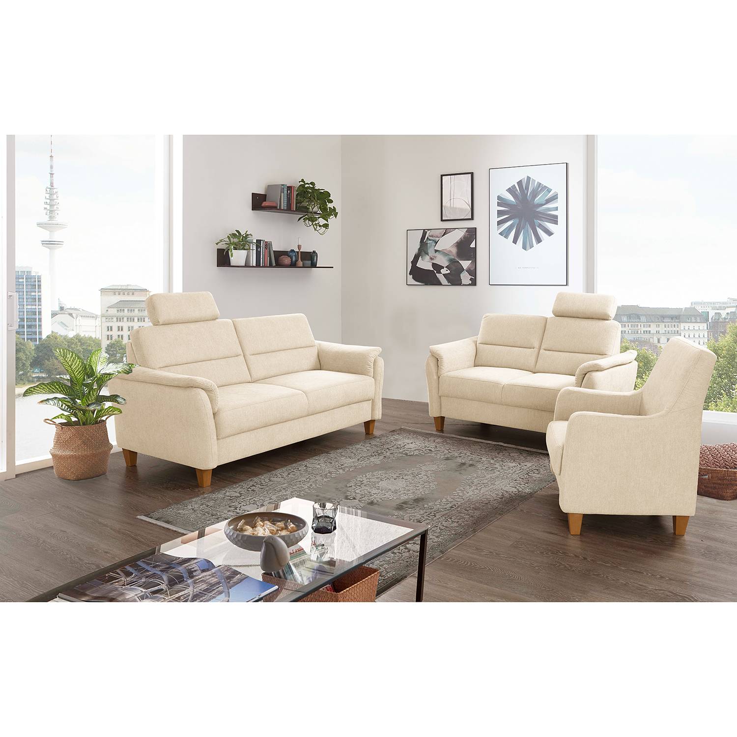 Sofa Baulon (3-Sitzer) von sit&more