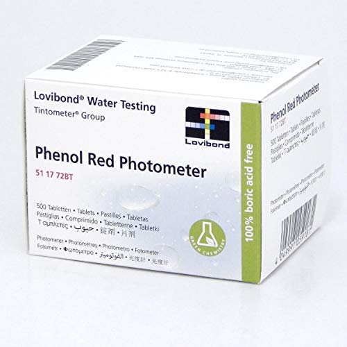 Lovibond Phenol Red Photometer 500 pH Tablets von Lovibond