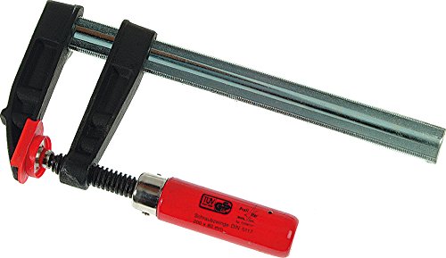 Profistar Schraubzwinge 100 x 50 mm, Profil 15 x 5 mm, DIN 5117 von lsr tools