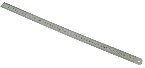LSR TOOLS Stahlmaßstab, biegsam, 500 mm, in Tasche, 0404550 von lsr tools