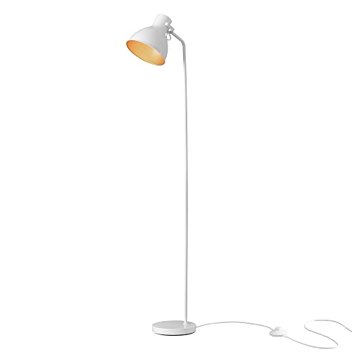 lux.pro Stehlampe Belfast verstellbare Stehleuchte für Wohnzimmer Schlafzimmer Hausleuchte Metall Weiß von lux.pro