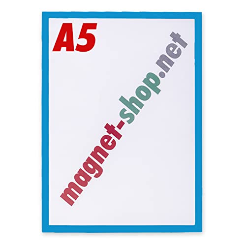 magents4you - Magnet-Rahmen | DIN A5, blau | magnetischer Inforahmen von magnets4you