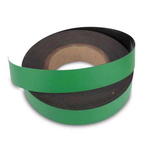 magnets4you 1m Magnetband/Kennzeichnungsband Breite 100 mm | grün | einfaches Zuschneiden | haftet auf Allen magnetischen Untergründen von magnets4you