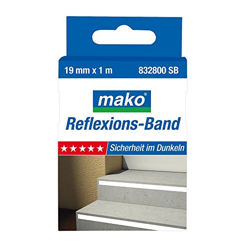 Mako Reflexions Band selbstklebend starke Reflexion 19 mm x 1 m von mako GmbH