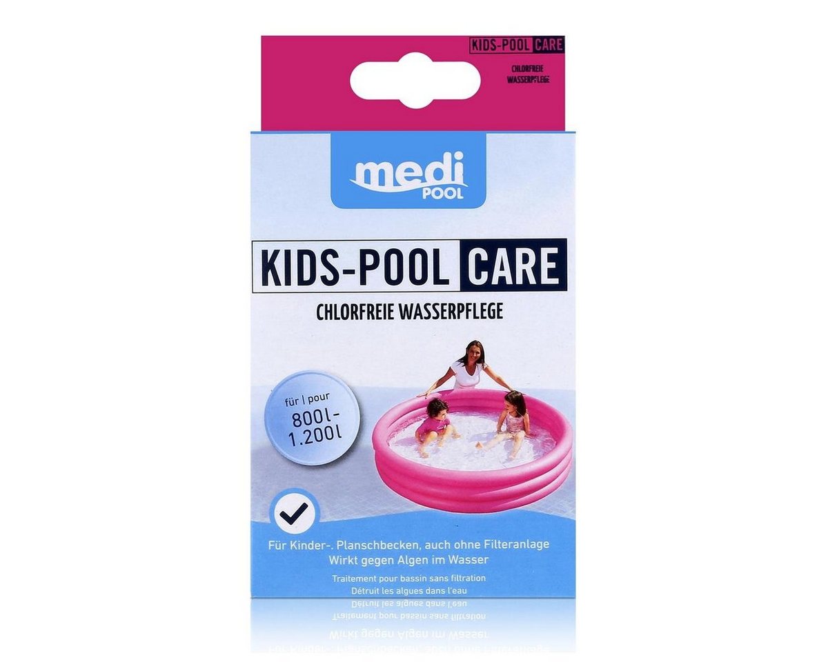 mediPOOL Poolpflege mediPOOL Kids-Pool Care 5x50ml - Chlorfreie Wasserpflege 5x50ml (1er P von mediPOOL