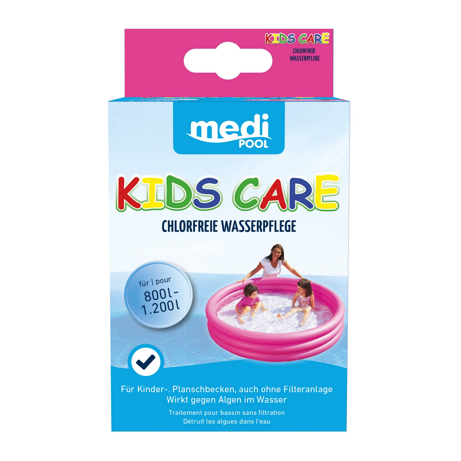 mediPOOL Wasserpflegemittel 'Kid's Pool Care' chlorfrei 250 ml von mediPOOL