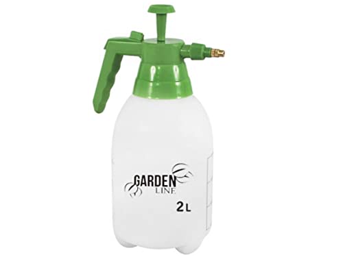 Universal Sprühflasche Gartenspritze Kompressionsdrucksprühgerät Pflanzenschutz Reinigung Bewäserung (2 Liter) von meindekoartikel