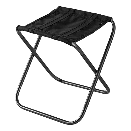 mikamax – mm Foldable Pocket Stool – Leichter Faltbarer Stuhl – Faltbarer Stuhl Ideal Für Camping, Angeln, Wandern, Garten, Strand, Grillen, Picknick, Skizzieren von mikamax