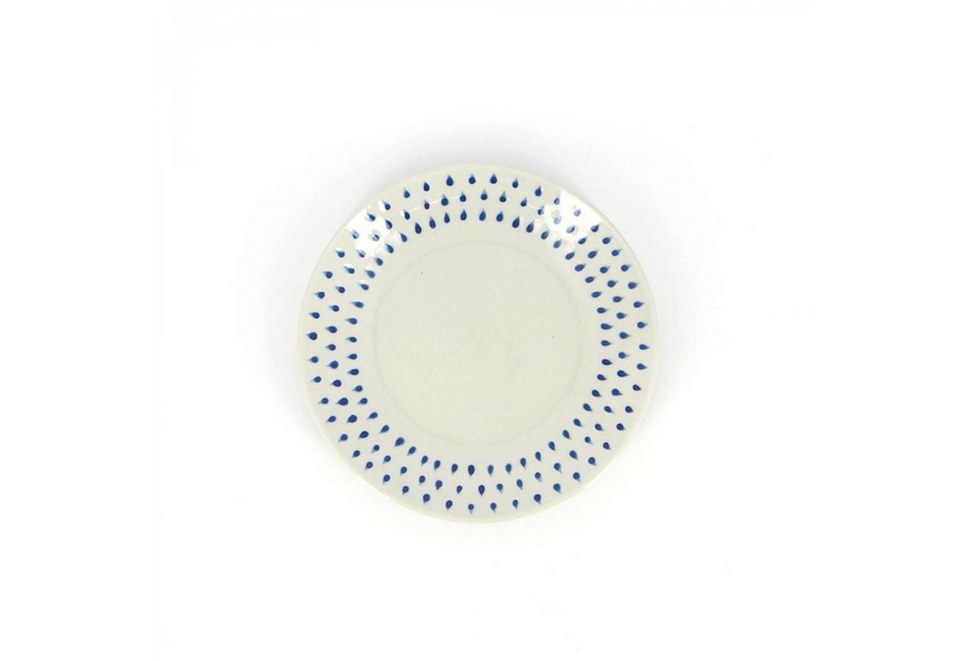 mitienda Teller Kuchenteller aus Keramik Drops von mitienda
